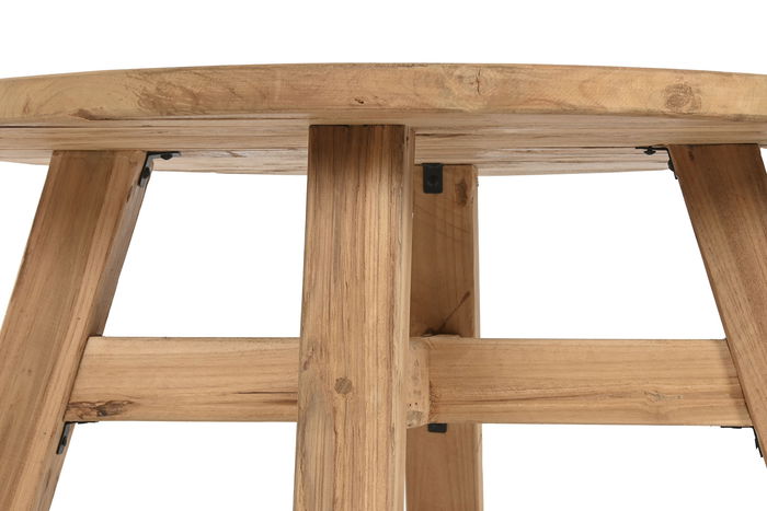 DKD Home Decor Mesita Auxiliar Alpino Madera 70 x 40 x 70 cm