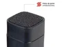 Q-connect Soporte ajustable para monitor o impresora con cajón, negro