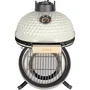 Livoo Barbacoa ahumadora Kamado DOC330 Beige y Negro