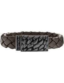 Police Pulsera de Cuero Marrón S14AHW04B