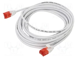 GOOBAY Patch Cord Cat 6 U/UTP 5m Blanco