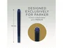 Parker Quink C.5 Recambios Tinta Azul Permanente Pack de 5