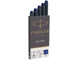 Parker Cartucho Quink Azul Pack de 5