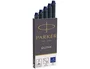 Parker Quink C.5 Recambios Tinta Azul Permanente Pack de 5