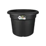 Elho Jardinera Green Basics Cilinder 65 Negro Ø 64 x H 49 cm 100% reciclado ELH8711904149178