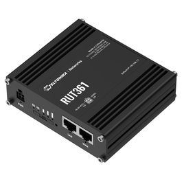 Teltonika RUT361 Router Industrial 4G LTE CAT6 Negro