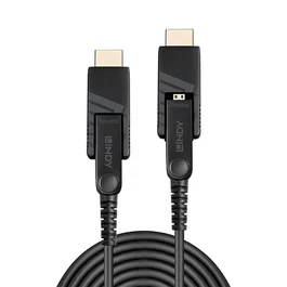 Lindy 38323 Cable HDMI tipo D (Micro) 40 m HDMI 2.0 Negro 18 Gbit/s 4K 60 Hz - para conectar dispositivos con puerto Micro HDMI