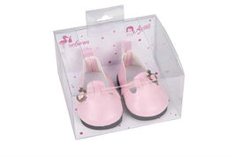 Muñecas Arias Set Zapatos Rosa para Muñecos de 40 cm