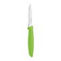 Tramontina Plenus Cuchillo para Legumbres y Frutas Verde 7.7 cm Acero Inoxidable Mango Polipropileno