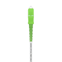 Aisens Latiguillo de Fibra Óptica G657A2 3.0 9/125 SMF Simplex 40m Blanco SC/APC-SC/APC