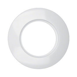 Berker 1381 09 Marco 1-f redondo Serie 1930 Blanco