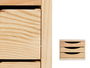 Kipit Cajonera Madera 3 Cajones Natural 30x29x39cm
