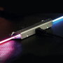 Phoenix Xpad Rgb Alfombrilla Gaming Negra Base Metálica Superficie Antideslizante 10 Modos Luces Plug and Play
