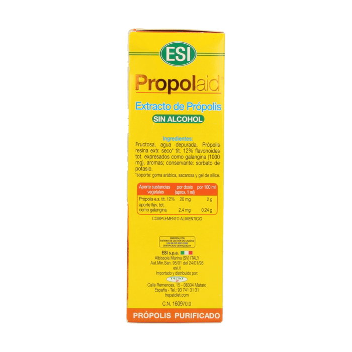 ESI Propolaid Extracto de Própolis sin Alcohol y sin Equinácea Frutas del Bosque 50 ml