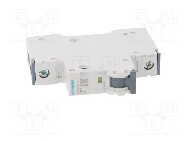 Siemens 5SY41017 Automat C 1A 1p 10kA Siemens 5SY41017 Automat C 1A 1p 10kA