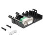 DeLOCK 90655 Conector D-Sub 9 Hembra con Bloque de Terminales de 3 Pines