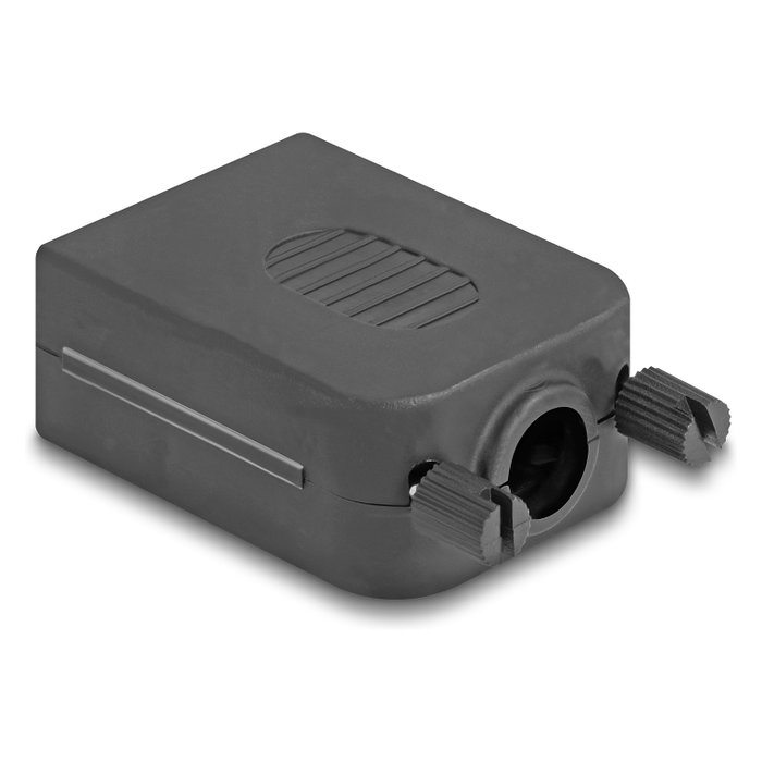 DeLOCK 90655 Conector D-Sub 9 Hembra con Bloque de Terminales de 3 Pines