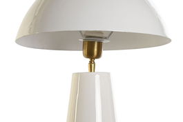 DKD Home Decor Lámpara Sobremesa Urban Blanco 32 x 70 x 32 cm