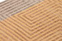 DKD Home Decor Alfombra de Poliéster Amarillo 60x240x0,7 cm