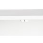 DKD Home Decor Consola de Metal y Cristal Blanco 120x35x80 cm
