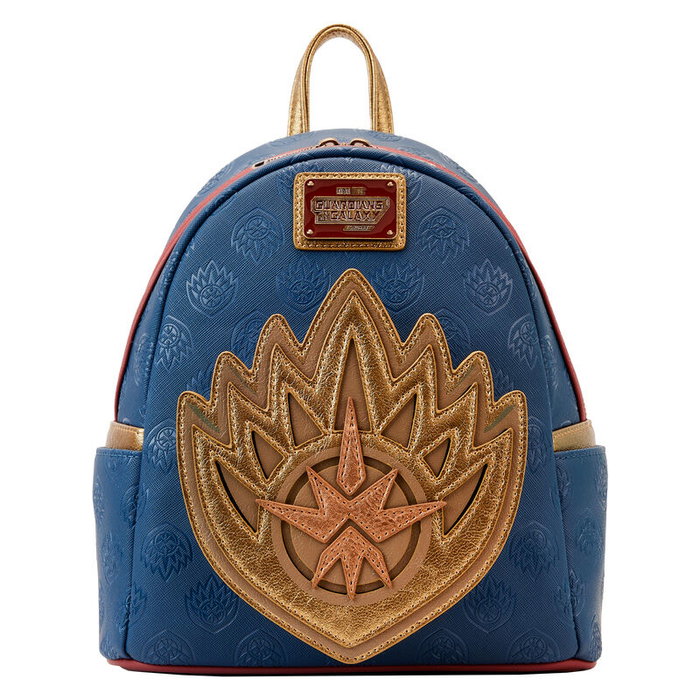 Loungefly Mochila Ravager Badge Guardianes de la Galaxia 3 Marvel 22.5x26.2x11.2cm Cuero Vegano