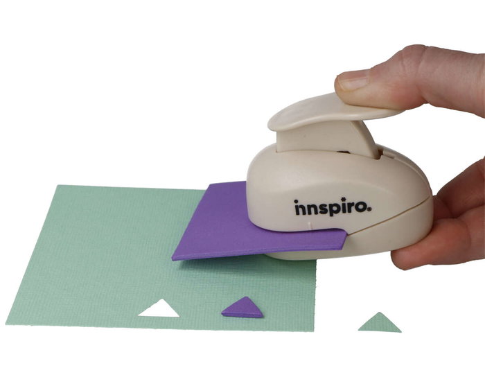 Innspiro Troqueladora de figuras Eva Foam Punch triángulo 16mm