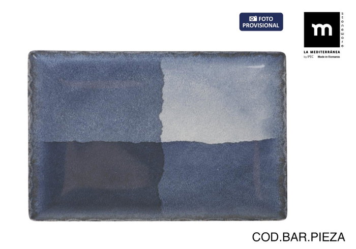 La Mediterranea Fuente Rectangular DENIM Elite Brillo La Mediterranea Fuente Rectangular DENIM Elite Brillo