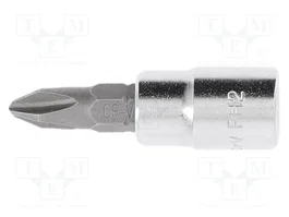 HÖGERT TECHNIK Vaso Phillips-bit PH1 1/4 pulgadas