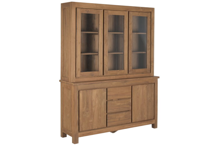 DKD Home Decor Vitrina Balines Marron 164 x 47 x 211.5 cm DKD Home Decor Vitrina Balines Marron 164 x 47 x 211.5 cm