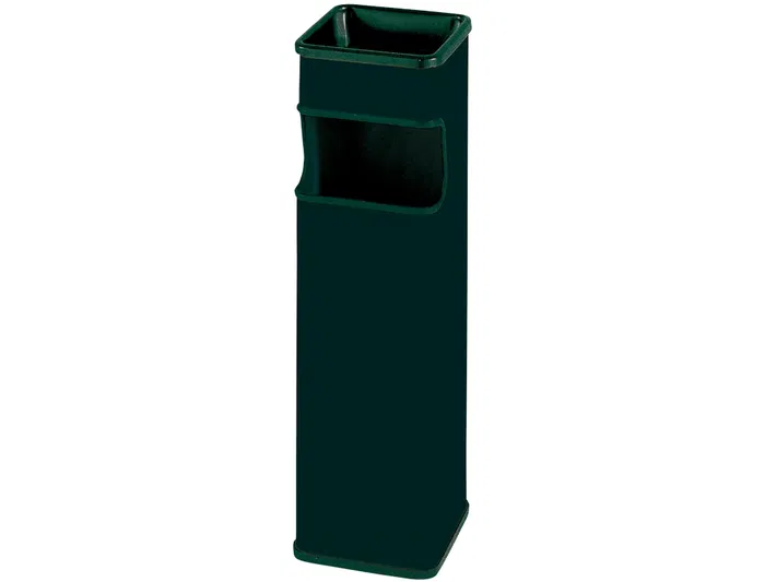 Sie Papelera Cenicero Cuadrado 403 Negro Metálico 66x19x19 cm Capacidad 24 Litros Sie Papelera Cenicero Cuadrado 403 Negro Metálico 66x19x19 cm Capacidad 24 Litros