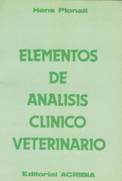 ACRIBIA ELEMENTOS DE ANÁLISIS CLÍNICO VETERINARIO