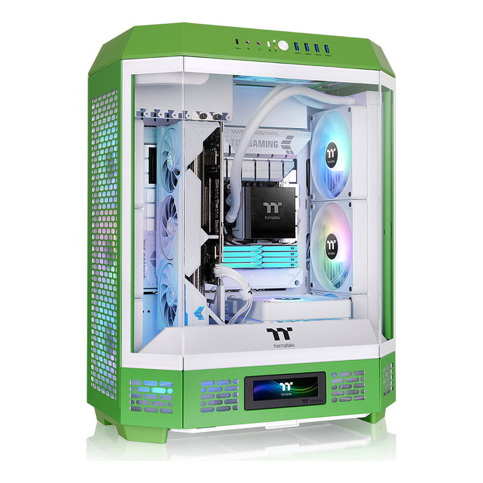 Thermaltake The Tower 600 Light-year Green Midi Tower PC ATX micro ATX Mini-ITX SPCC Vidrio Templado Juego