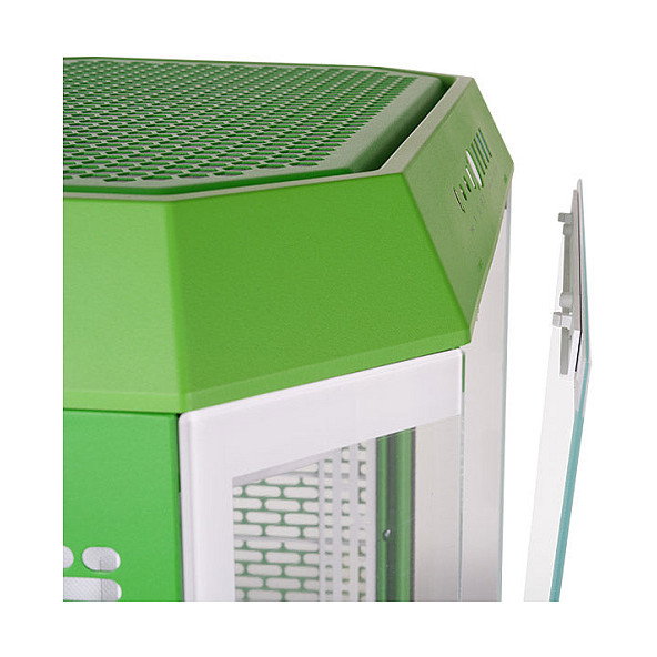 Thermaltake The Tower 600 Light-year Green Midi Tower PC ATX micro ATX Mini-ITX SPCC Vidrio Templado Juego