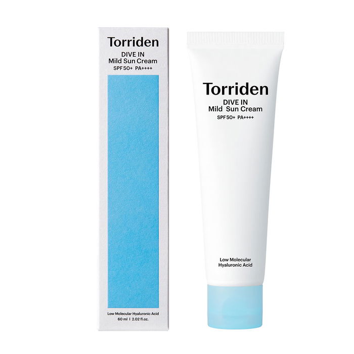 Torriden DIVE-IN Crema Solar SPF50+ PA++++, Protector Solar Facial Suave con Ácido Hialurónico, 60 ml Torriden DIVE-IN Crema Solar SPF50+ PA++++, Protector Solar Facial Suave con Ácido Hialurónico, 60 ml