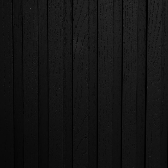 Mesa Comedor Negro-Natural Dm-Madera 220 X 113 X 75 cm