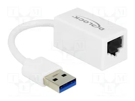 DeLOCK 65905 Adaptador de red Gigabit LAN USB tipo A blanco