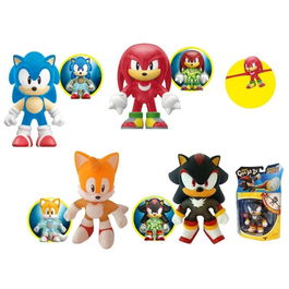 Bandai Figura Goo Jit Zu Sonic The Hedgehog Que Se Estira E Ilumina En La Oscuridad Figura Aleatoria