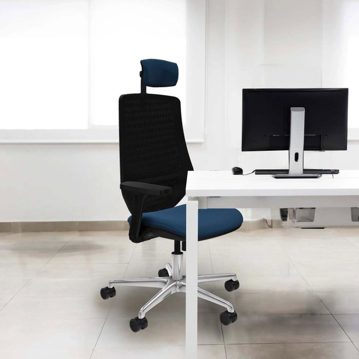 PIQUERAS Y CRESPO Silla de oficina Mardos con mecanismo Sincro, Rojo y Negro PIQUERAS Y CRESPO Silla de oficina Mardos con mecanismo Sincro, Rojo y Negro