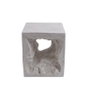 DKD Home Decor Mesita Auxiliar Magnesia Blanco