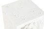DKD Home Decor Mesita Auxiliar Magnesia Blanco