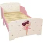 Fun House Cama con caja de listones Spring - Ballerina Dancer - 140 x 70 cm