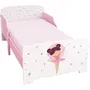 Fun House Cama con caja de listones Spring - Ballerina Dancer - 140 x 70 cm