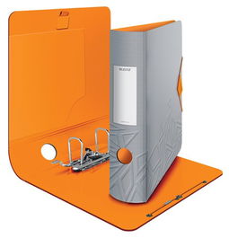 Archivador Palanca Leitz Urban Chic A4 180º 82Mm Gris (Set de 5)