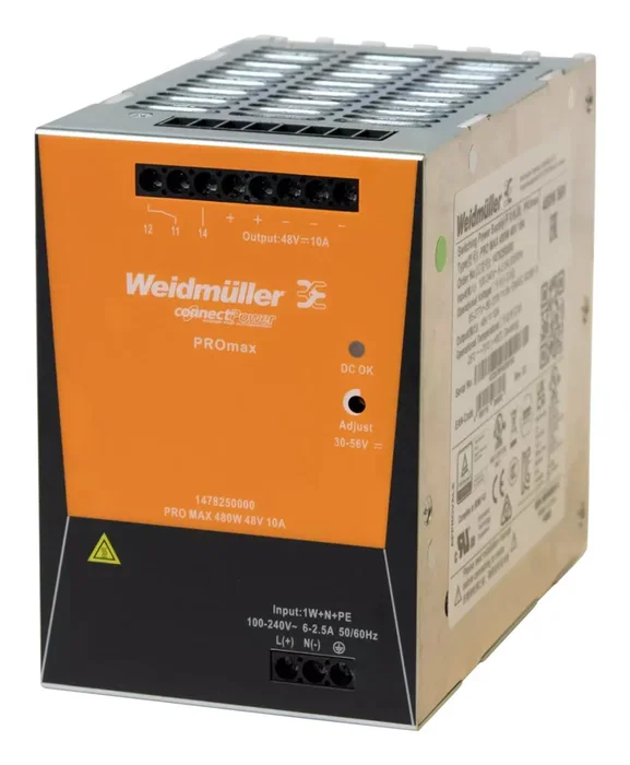 Axis 02632-001 Sistema de Alimentación para Cámaras de Seguridad - Compatible con Modelo D8208-R, Alimentación AC/CC 480 W, Gris/Naranja