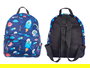 Pincello Mochila Infantil Espacial 22x28x12cm Estampado Colorido (Set de 12)