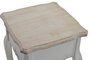 DKD Home Decor Set de 2 Mesitas Auxiliares Versalles3 de Abeto Natural y Blanco