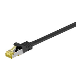 Goobay Patchkabel RJ-45 SFTP Cat 7, 3 metros, negro