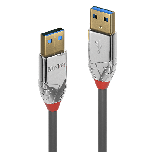 Lindy Cable USB 3.2 Gen 1 Tipo A a Tipo A 5m Cromo Line Lindy Cable USB 3.2 Gen 1 Tipo A a Tipo A 5m Cromo Line