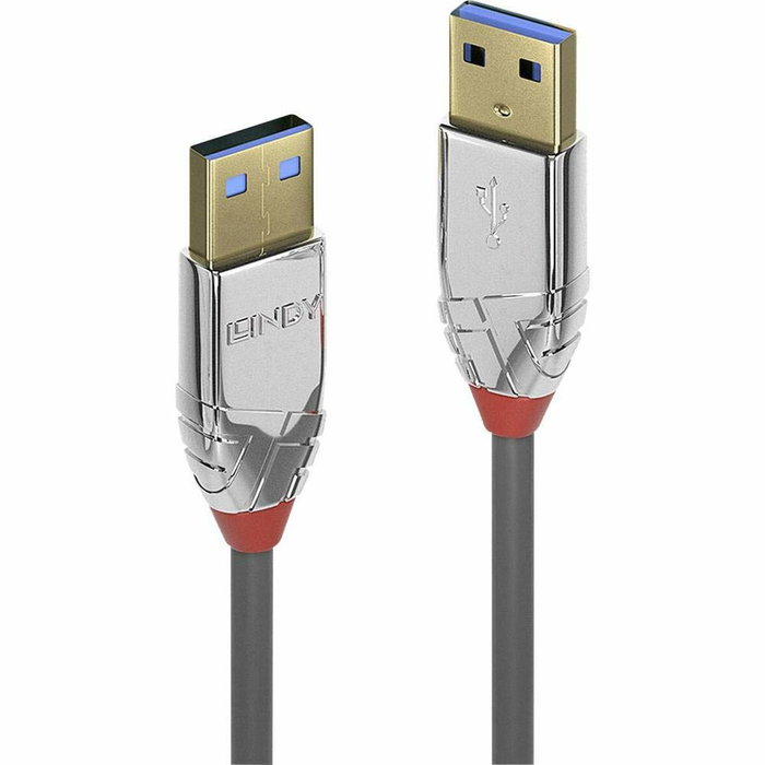 Lindy Cable USB 3.2 Gen 1 Tipo A a Tipo A 5m Cromo Line Lindy Cable USB 3.2 Gen 1 Tipo A a Tipo A 5m Cromo Line