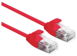 ROLINE Cable de red Cat6a U/UTP Rojo 1,5 m
